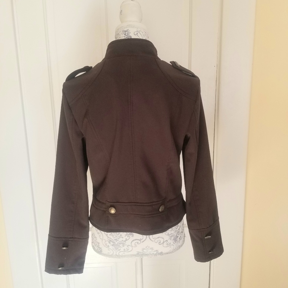 Brown Zip Up Jacket ~ Dollhouse - Picture 4 of 7